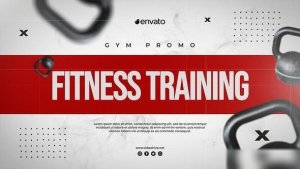 Videohive Fitness Training Gym Promo Openers template preview