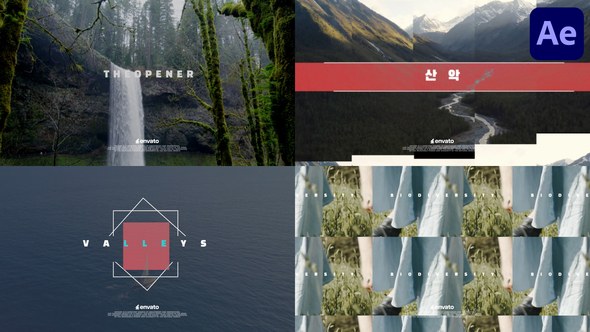 Videohive The Opener for After Effects Openers template preview