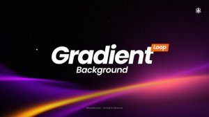Videohive Gradient Background Loop Elements template preview