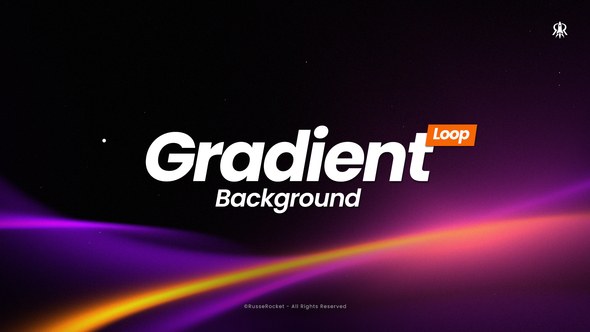 Videohive Gradient Background Loop Elements template preview