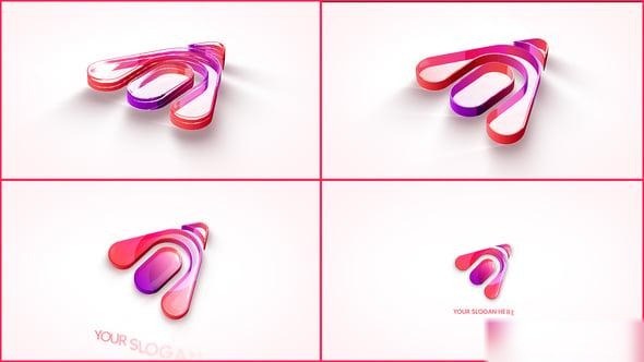 Videohive Modern Clean Logo Reveal Logo Stings template preview