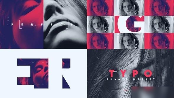 Videohive Typo Promo Version 0.2 Openers template preview