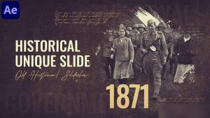 Videohive Historical Timeline Slideshow || Brush Slideshow Openers template preview