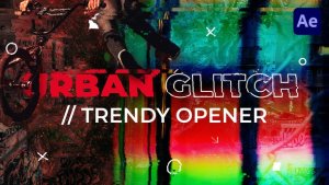 Videohive Urban Glitch // Trendy Opener Openers template preview