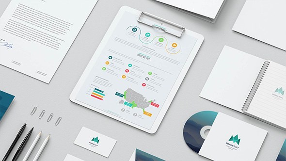 Mock-up Video Presentation Video Displays template preview