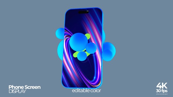 Videohive Phone Screen Mockup 56929574 Product Promo template preview