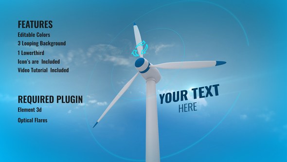 Videohive Clean Energy Opener and Background Broadcast-packages template preview