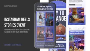 Videohive Promo Instagram Reels Openers template preview