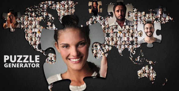 Videohive Puzzle Generator - After Effects Templates Video Displays template preview