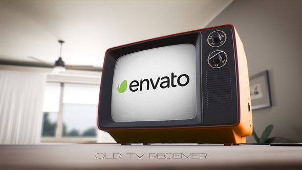 Videohive Old TV Receiver Elements template preview