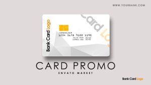 Videohive Bank Credit Card Product Promo template preview