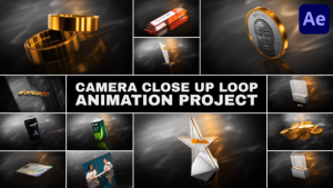 Videohive Camera Close Up Loop Animation Project for After Effects Elements template preview