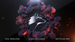 Videohive Firewave Logo Intro Logo Stings template preview