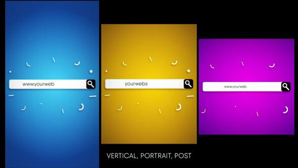 Videohive Snappy Search Intro 60175337 Logo Stings template preview