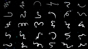 Videohive Hand Drawn Arrows Pack 56300953 Infographics template preview
