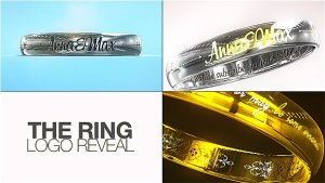 The Ring Logo Reveal Video Displays template preview