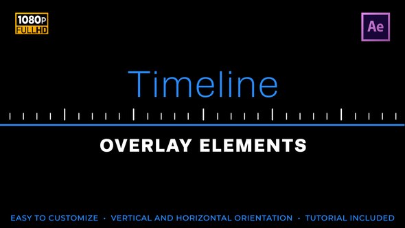 Easy Timeline Elements Video Displays template preview