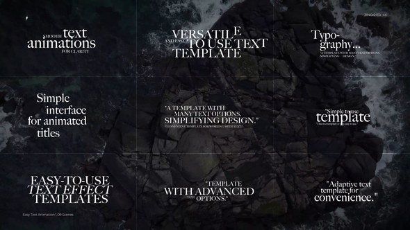 Videohive Easy Text Animation | After Effects Titles template preview