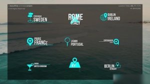 Videohive Location Titles | After Effects 50681363 Titles template preview