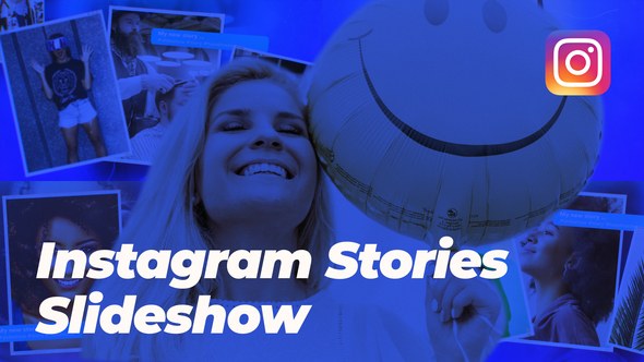 Videohive Instagram Photo Frames Slideshow Video Displays template preview