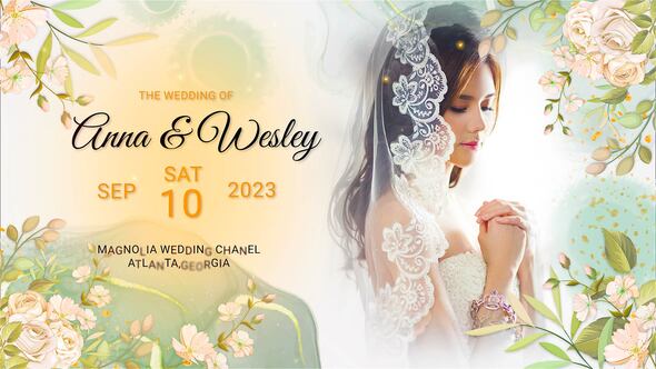 Videohive Ink Wedding Slideshow 48671483 Video Displays template preview