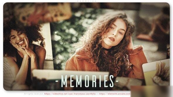 Videohive Memories 48174995 Openers template preview