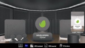 Videohive Developers Intro Logo Stings template preview