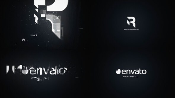 Videohive Simple Digital Logo Logo Stings template preview