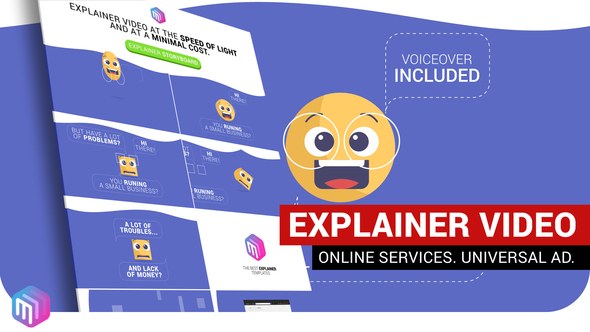 Videohive Explainer Video | Online Services. Business Product Promo template preview