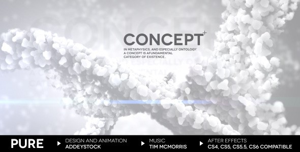 Videohive Pure Titles template preview