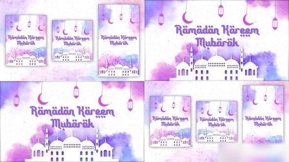 Videohive Ramdan Intro | Ramadan Intro Istagram Vertical Ramadan template preview