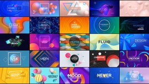 Videohive Abstract Typography for After Effects | Responsive Design Titles template preview