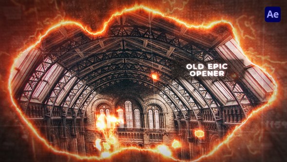 Videohive Old Epic Intro Opener Openers template preview