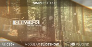 Simple Slideshow Video Displays template preview