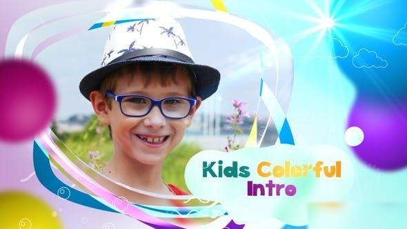 Videohive Kids Colorful Intro Openers template preview