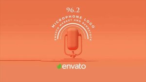 Videohive Microphone Logo V 0.2 Logo Stings template preview