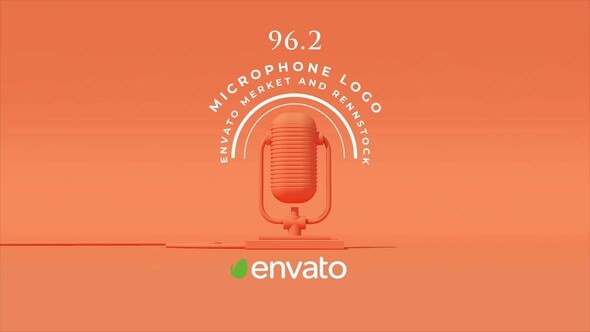 Videohive Microphone Logo V 0.2 Logo Stings template preview