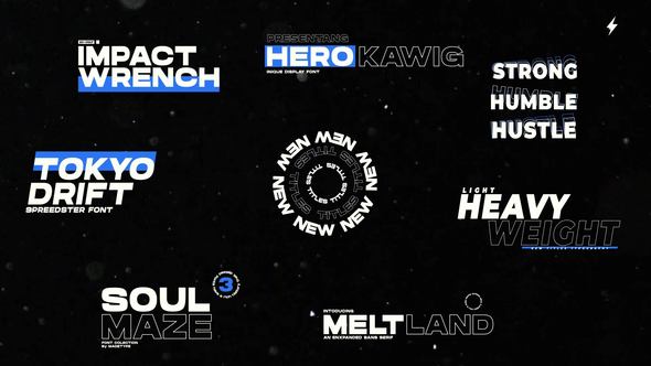 Videohive Kinetic Typography | After Effects 47731738 Titles template preview