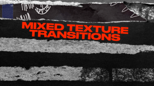 Videohive Mixed Texture Transitions Elements template preview
