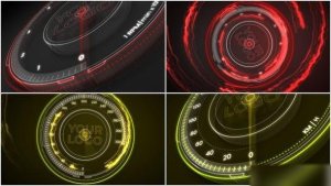 Videohive Speedometer Logo Animation Logo Stings template preview