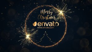 Videohive Christmas Sparkler Logo Logo Stings template preview