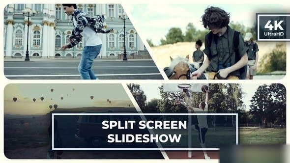 Videohive The Multiscreen Opener | Split Screen Gallery | Dynamic Intro Openers template preview