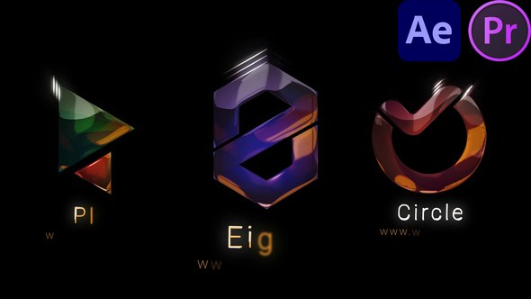 Videohive Gold Fade Logo Logo Stings template preview