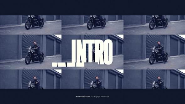Videohive Intro Stomp Action Openers template preview