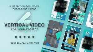 Videohive Vertical Instagram Reels Product Promo template preview