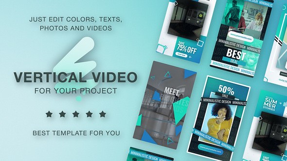Videohive Vertical Instagram Reels Product Promo template preview