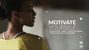 Workout Motivation Opener Video Displays template preview