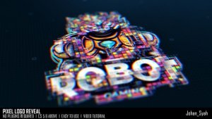 Videohive Pixel Logo Reveal 53987570 Logo Stings template preview