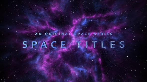 Space Trailer Video Displays template preview