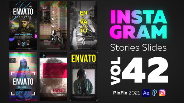 Videohive Instagram Stories Slides Vol. 42 Product Promo template preview